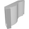 Ekena Millwork 5-in. W x 8-in. D x 8-in. H Copenhagen Architectural Grade PVC Knee Brace BRCP05X08X08CHG - alternate 4